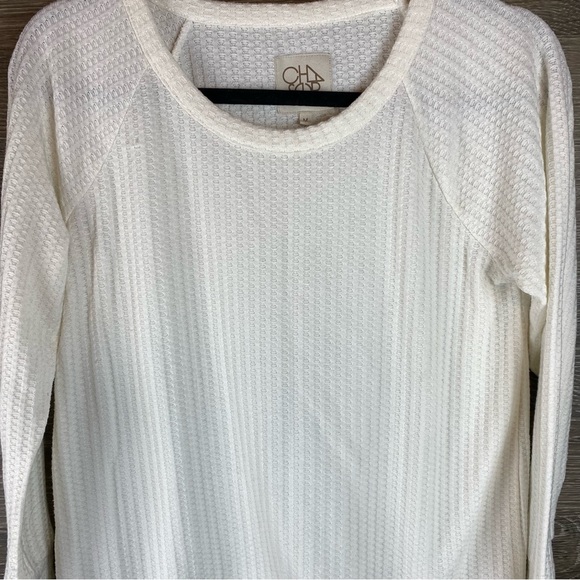 Chaser thermal waffle knit Henley Size M - Picture 3 of 8